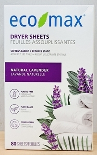 Dryer Sheets - Lavender (EcoMax)